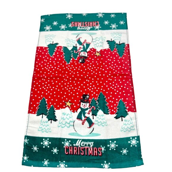Christmas Kitchen Towels - Snowmen Designs - 3 Towels‎ - Picture 3 of 5